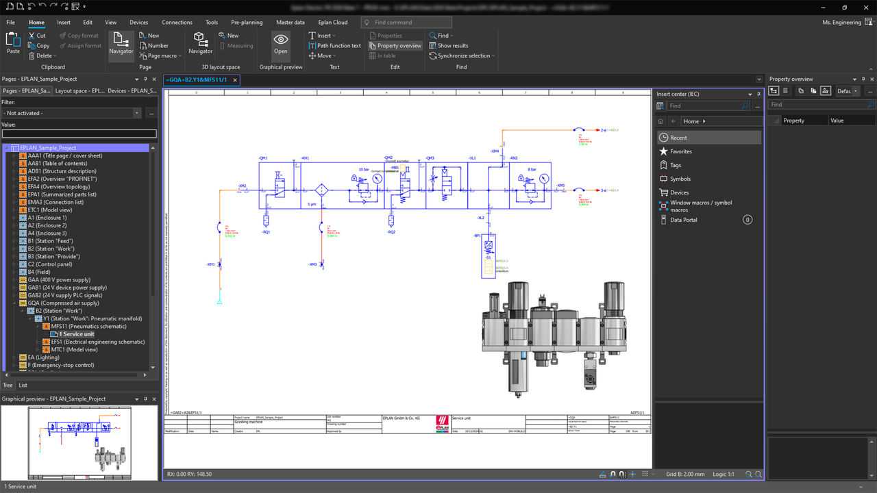 Eplan Fluid Power Engineering flexible design